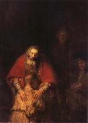 REMBRANDT Harmenszoon van Rijn The Return of the Prodigal son china oil painting reproduction